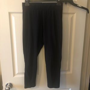 Mossimo tights- Black capri style- Juniors large